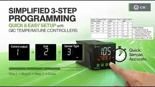 How to Program and Set Up GIC Temperature Controllers in 3 Easy Steps?