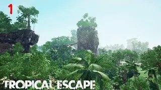 Tropical Escape Gameplay Playthrough Part 1 (Craft a Raft)