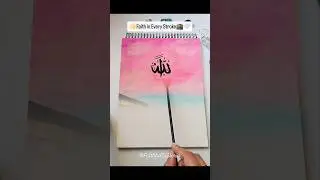One Stroke of Faith💫🕋  #artshorts #youtubeshorts