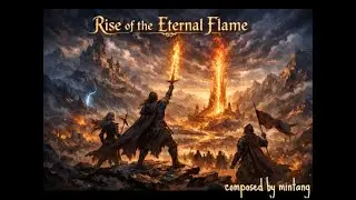 【Rise of the Eternal Flame】synthesizer-V2 Re-Sing composed/Guitar playing by mintang