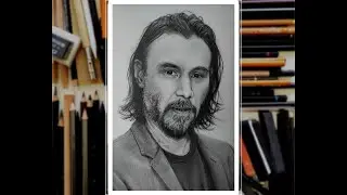 Drawing portrait of Keanu Reeves / Как нарисовать портрет Киану Ривза