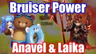【Summoners War | Curry's RTA】The Bruiser Power, Anavel & Laika