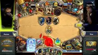 Vinz vs Payton (Bo5) | Dreamhack Grand Prix Circuit D3 2016 | Hearthstone Esports TV Chann