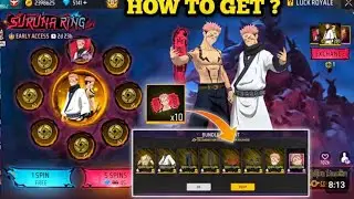 NEW SAKUNA  RING EVENT FREE FIRE 🔥| RYOMEN SUKUNA BUNDEL EVENT 🔥 FREEFIRE X JUJUTSU KAISEN