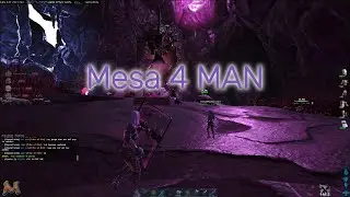 Four windows players try Mesa 4 man for the first time, Full Wipe,  Ark Survival Evolved, PvP