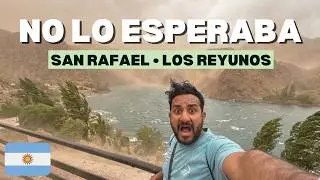 NO ME ESPERABA ESTO DE SAN RAFAEL: viento zonda,  paisajes, historia y Los Reyunos | Mendoza en 4K