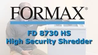 FD 8730HS High Security Paper / Optical Media Shredder