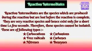 ⛔Carbanion || Reaction Intermediates || Reaction Mechanism || Organic Chemistry || Chemistry Sharing