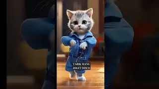 KUCING JOGET DISCO REMIX#shortvideo #cat #shortsfeed #kucing