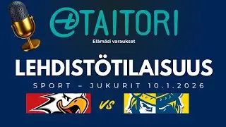 Lehdistötilaisuus: Sport–Jukurit 10.1.2026
