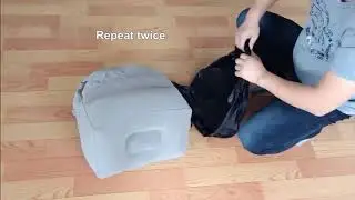 Footrest Travel Pillow with Airbag Pump