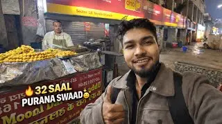32 Saal Purana Moong Dal Laddu 😲 | Noida Sec 18 Famous Street Food