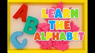 Learning Letter Sounds Through Play | DIY Colorful Creations & Kinetic Sand Alphabet A&ndash;Z