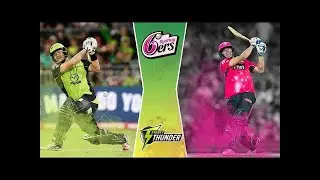 14th Match  Sydney Thunder vs Sydney Sixers highlights KFC BBL