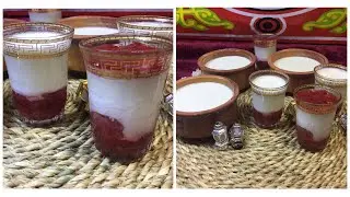 زبادي السحور سادة وبالفراولة #زبادي_السحور #اسهل_طريقه_لعمل_الزبادي_مش_هتبطلي_تعمليه#اخف_سحور