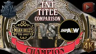 AEW TNT COMPARISON- OFFICIAL REPLICA V.S. BOOTLEG