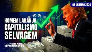ICL MERCADO E INVESTIMENTOS - 08/01/26 - COMO O MERCADO GANHA DINHEIRO COM A INVASÃO À VENEZUELA