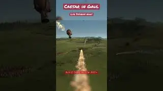 Artillery assisting the Legion #rome2totalwar #rome2tw #rome #rome2 #rome2sieges #gaul #shorts #pc