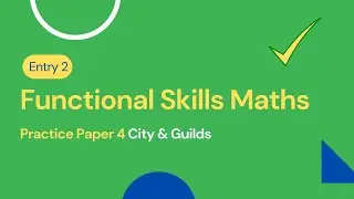 Entry 2 Functional Skills Maths Practice Paper 4 (Working in a Charity Shop) City & Guilds