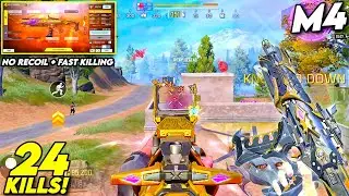 NO RECOIL + FAST KILLING | BEST M4 GUNSMITH CODM BR | M4 GUNSMITH BR