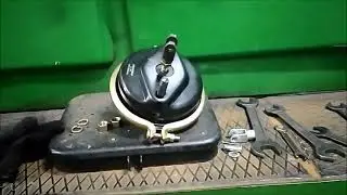 Замена тормозной камеры тепловоза ТУ4