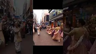 harinam in china 🕉️ .#krishna #love #kirtan .