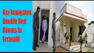 CM KCR to Inaugurate Double Bedroom Houses In Erravalli - Oneindia Telugu