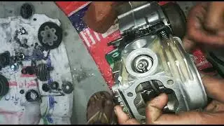 70cc  Engine Repair assemble || Disassemble engine fitting complete details of honda cd70