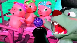 Three Little Pigs and the Pirate Wolf Effects Compilation Sponsored by Gamavision Csupo