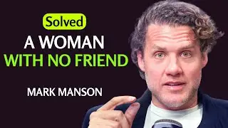 Lonely Woman Faceoff Solitude vs Friendship for Mental Wellness || Mark Manson