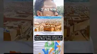 Day 56 of Running, talking about the collapse of Indus River Valley Civilization #india #pakistan