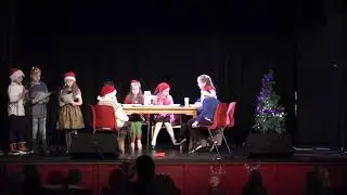Juleavslutning 2017 Straumsnes skole, undeholdning 4 klasse