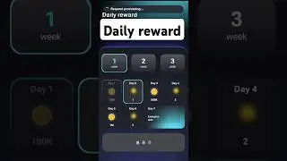 Daily reward | Hamster Kombat | #hamsterkombat #public #song