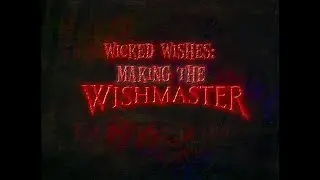 WISHMASTER 1997 Behind the scenes Wes Craven
