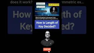 What Encryption Key Length Should You Use? How is the length decided? 💥 #encryption #shorts - 340