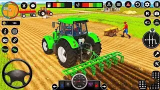 Modern Tractor Farming Driving Simulator 3D - New Tractor Games - Android Gameplay