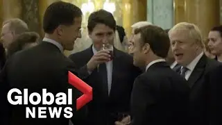 Trudeau, other leaders caught on camera 