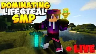 Minecraft Lifesteal Smp LIVE | Minecraft 24/7 Public Java+Pe Smp | Minecraft PvP server