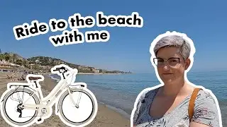 Ride with me to the beach in Malaga, Spain | POV 4K bicycle ride with commentary