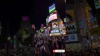 Scramble crossing, Tokyo.. 😲🇯🇵 #tokyo #scramblecrossing #japan #shibuya