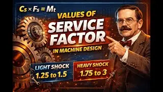Service Factor in Machine Design | Values & Applications Explained| Machine Design