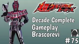 Decade Complete | Arcade Mode | Kamen Rider : Super Climax Heroes #75 (PSP)