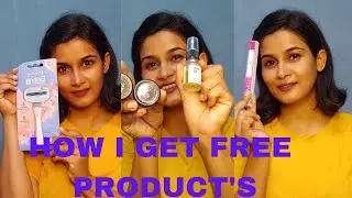 HOW TO GET FREE PRODUCTS IN INDIA | FREE MAKEUP | FREE SKINCARE SAMPLES | MUST WATCH