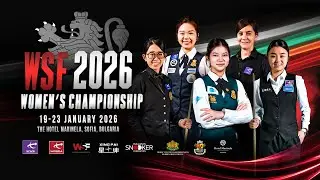 2026 WSF Junior/Women's Snooker Championships - Day 2, Table 1