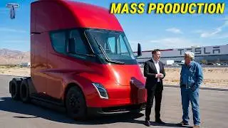 Elon Musk's Tesla Semi Truck 2026 Redesign: Mass Production Ramp Revealed
