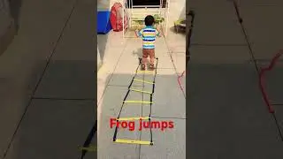 Frog jumps jumping for kids / jumping for kids / kids activities ideas