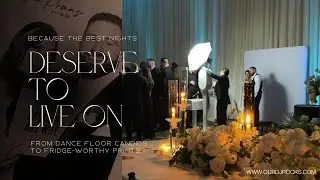 Glam Wedding Photo Booth Orlando | High-End, Red Carpet Style