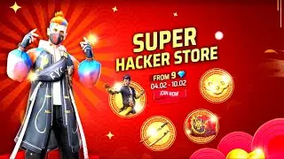Super hacker store event in free fire || super hacker store in free fire || super hacker store