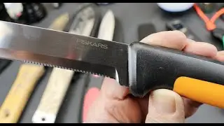 Fiskars Harvest Knife: Time of the year to start gardening. I hope this pocket machete delivers.
