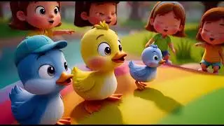 Quack quack ducky rhyme for kids